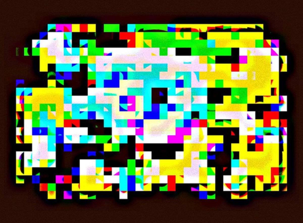 Techno Rainbow - Poster | Canvas Wall Art Print