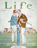 Tennis Court Romance, 1925 - Poster | Canvas Wall Art Print