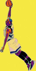 The Basketball Player - Poster | Canvas Wall Art Print