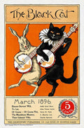 The Black Cat Magazine - Poster | Canvas Wall Art Print