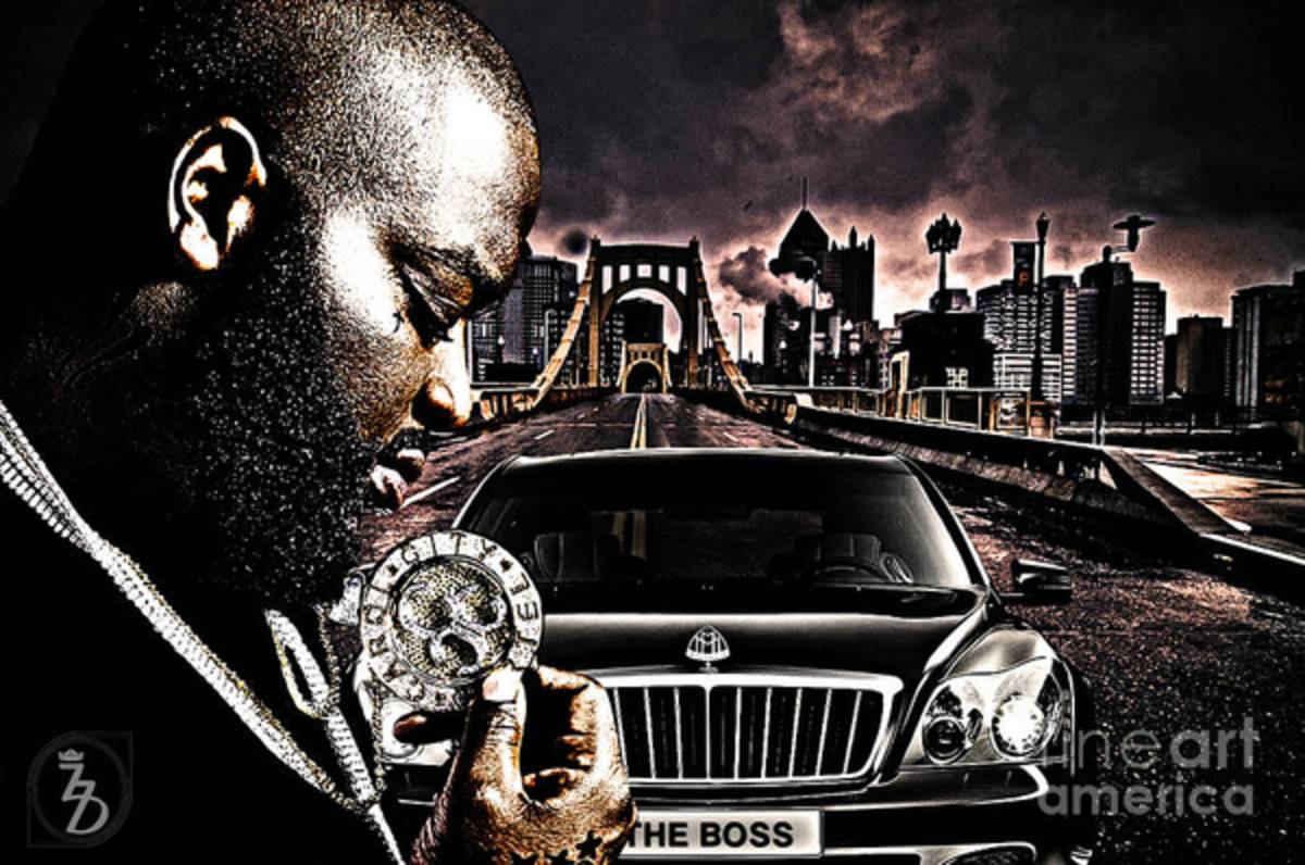 The Boss - Rapper - Poster | Canvas Wall Art Print