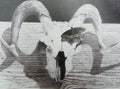 The Butterfly And The Skull - Poster | Canvas Wall Art Print