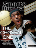 The Chosen One St. Vincent-St. Mary High Lebron James Sports Illustrated Cover - Poster | Canvas Wall Art Print
