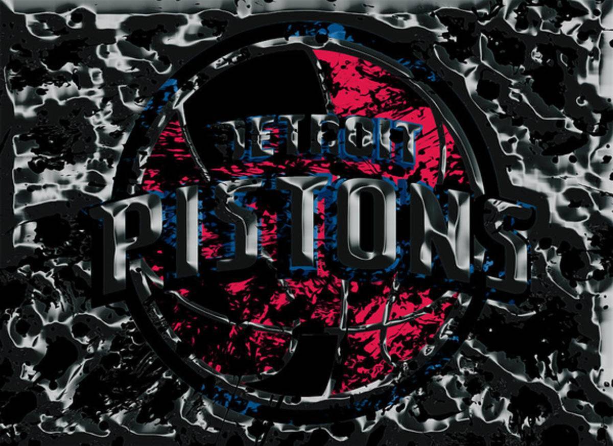 The Detroit Pistons - Poster | Canvas Wall Art Print