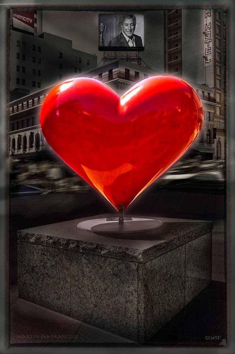 The Heart Of San Francisco - Poster | Canvas Wall Art Print
