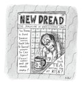 The Image Is The Front Cover Of New Dread: - Poster | Canvas Wall Art Print