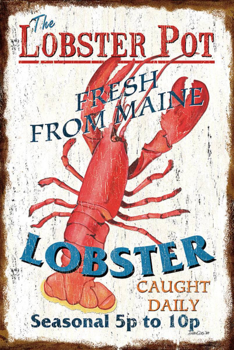 The Lobster Pot - Poster | Canvas Wall Art Print