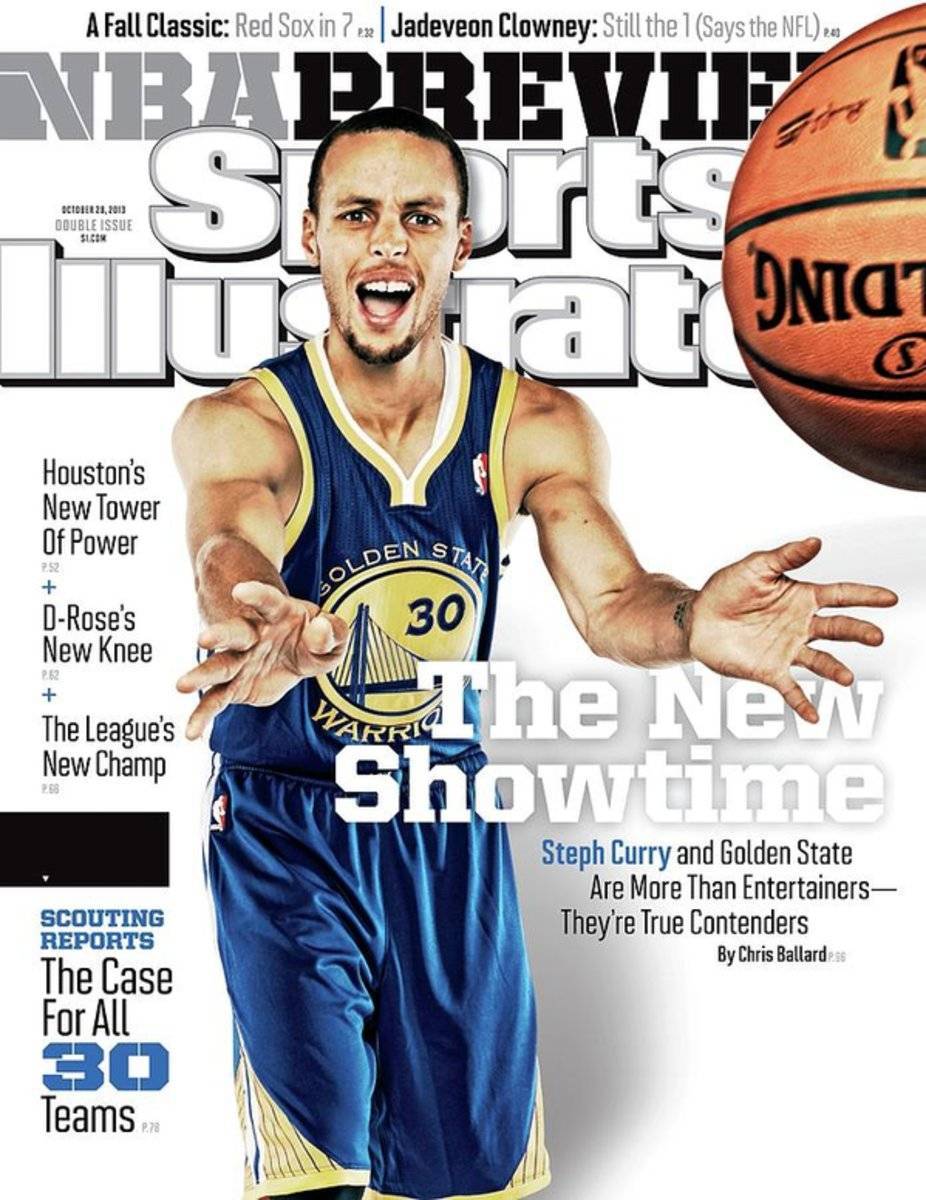 The New Showtime 2013-14 Nba Basketball Preview Issue Sports Illustrated Cover - Poster | Canvas Wall Art Print