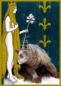 The Nude And The Bear Jugend Magazine Cover - Poster | Canvas Wall Art Print