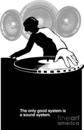 The Only Good System Is A Sound System - Poster | Canvas Wall Art Print