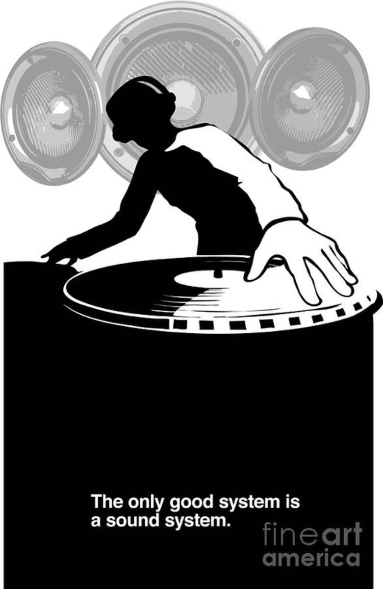 The Only Good System Is A Sound System - Poster | Canvas Wall Art Print