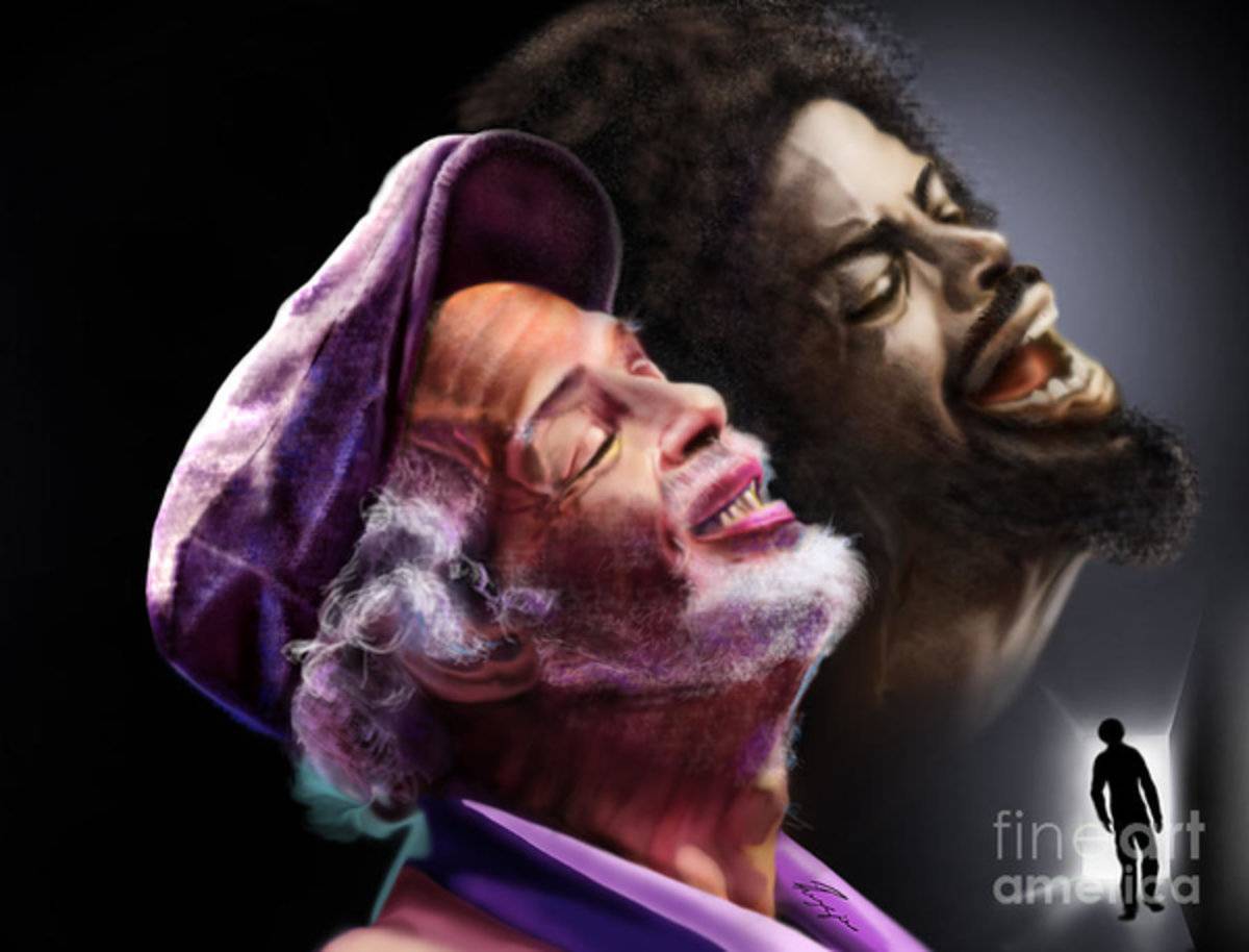 The Other Side-Gil Scott Finally Going Home - Rapper - Poster | Canvas Wall Art Print