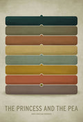 The Princess And The Pea - Poster | Canvas Wall Art Print
