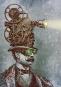 The Projectionist - Poster | Canvas Wall Art Print