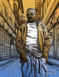 The Quiet Force - Rapper - Poster | Canvas Wall Art Print