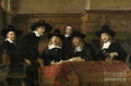 The Sampling Officials By Rembrandt Van Rijn 1662 - Poster | Canvas Wall Art Print
