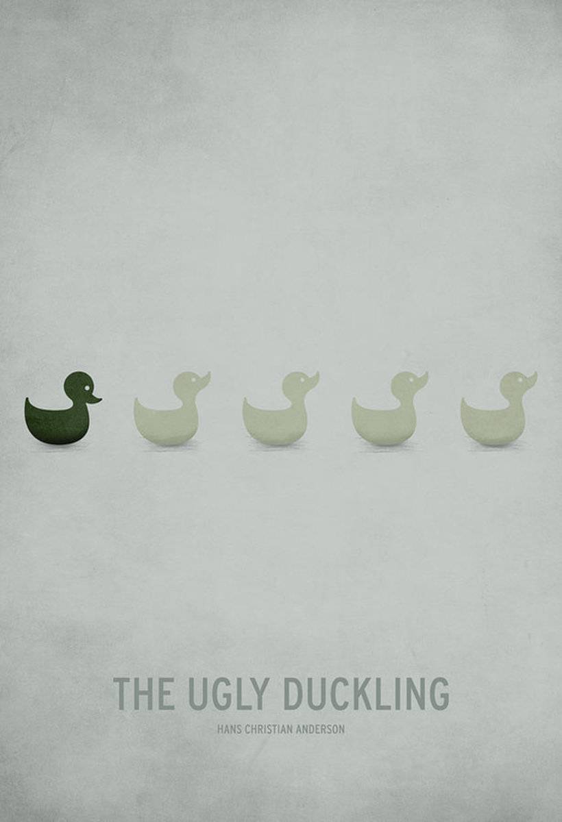 The Ugly Duckling - Poster | Canvas Wall Art Print