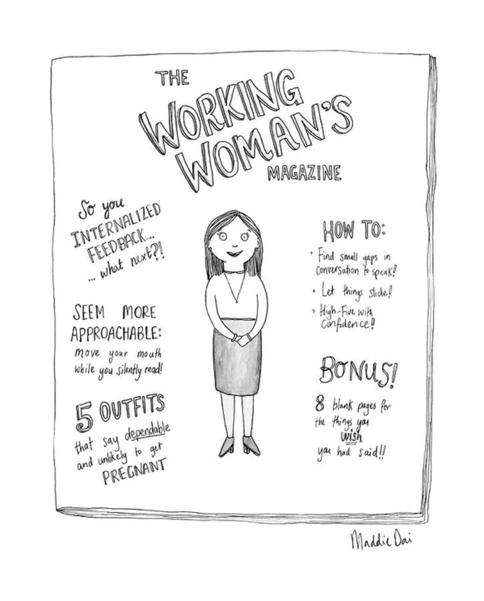 The Working Womans Magazine - Poster | Canvas Wall Art Print