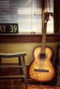 This Old Guitar - Poster | Canvas Wall Art Print