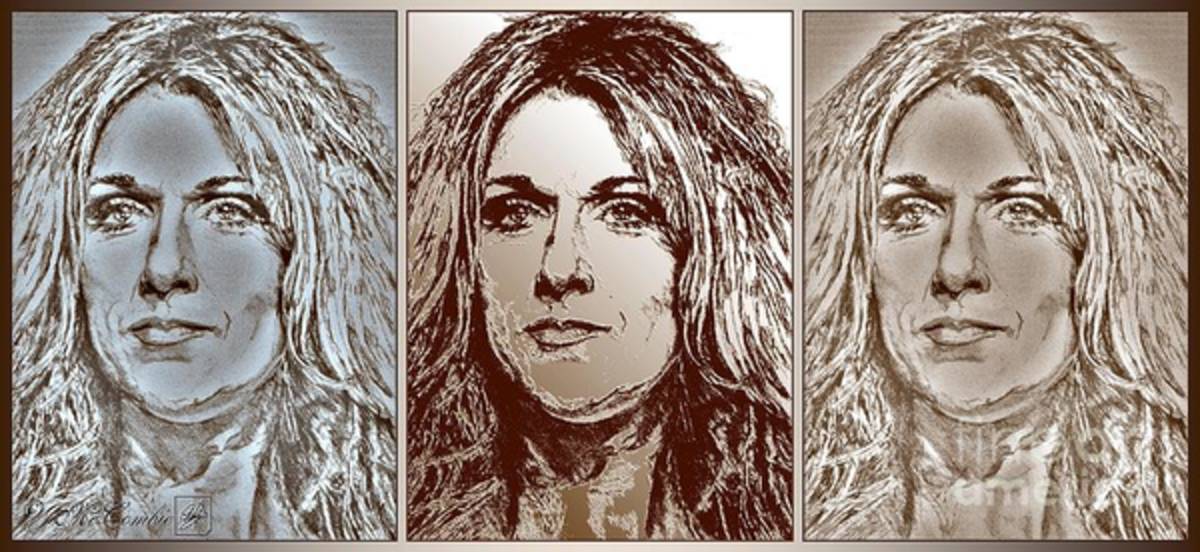 Three Interpretations Of Celine Dion - Poster | Canvas Wall Art Print