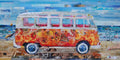 Paper Vw Bus - Poster | Canvas Wall Art Print