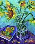 Tournesols Pour Vincent - Poster | Canvas Wall Art Print