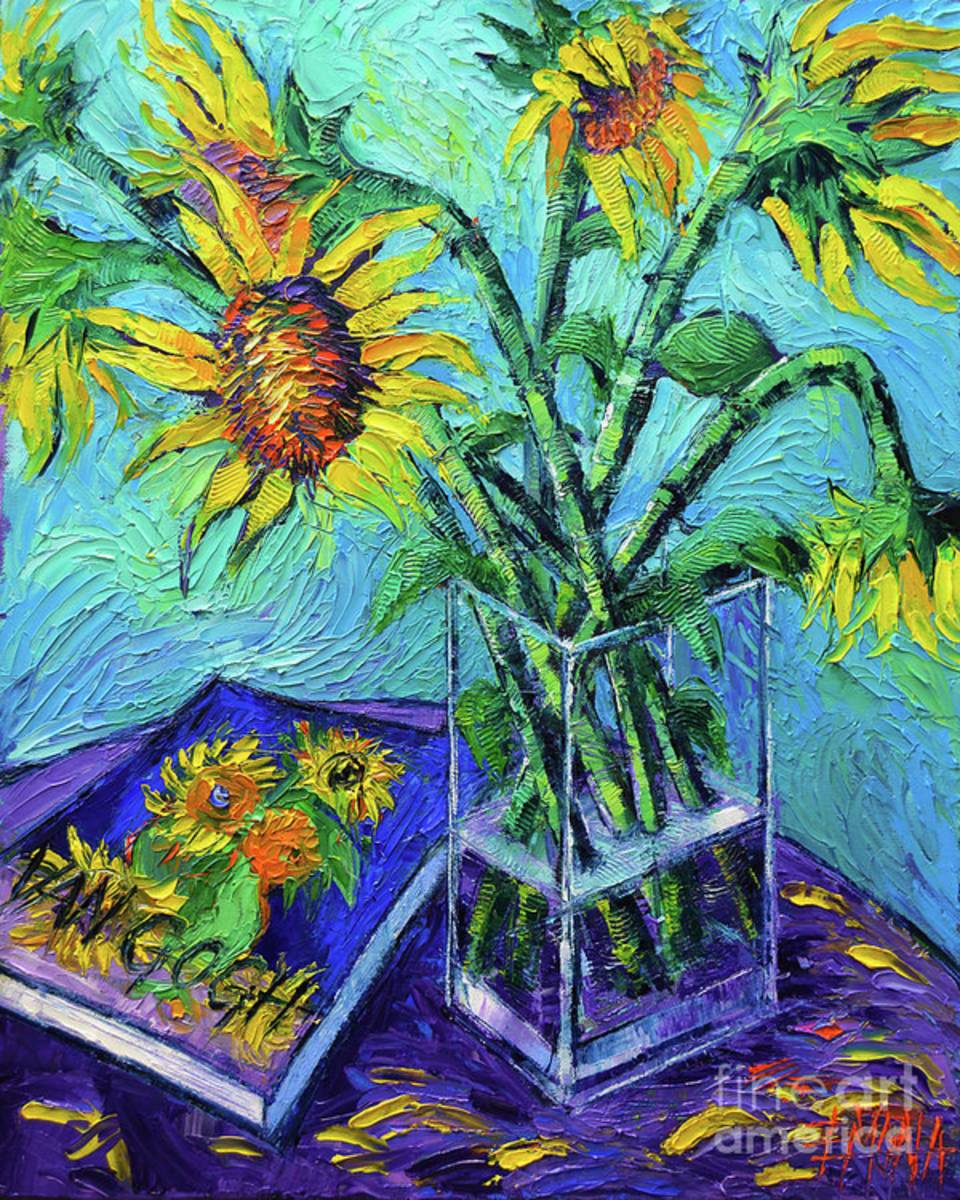 Tournesols Pour Vincent - Poster | Canvas Wall Art Print