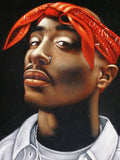 Tupac, 2Pac Portrait - Rapper - Poster | Canvas Wall Art Print