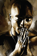 Tupac Shakur Artwork - Rapper - Poster | Canvas Wall Art Print