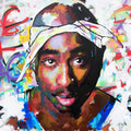 Tupac Shakur Ii - Rapper - Poster | Canvas Wall Art Print