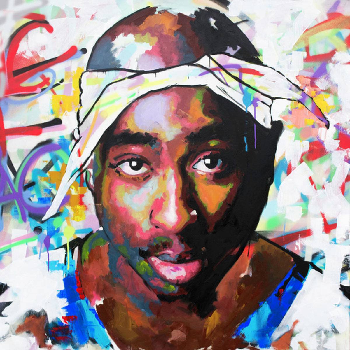 Tupac Shakur Ii - Rapper - Poster | Canvas Wall Art Print