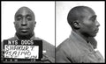 Tupac Shakur Mugshot 1995 - Rapper - Poster | Canvas Wall Art Print