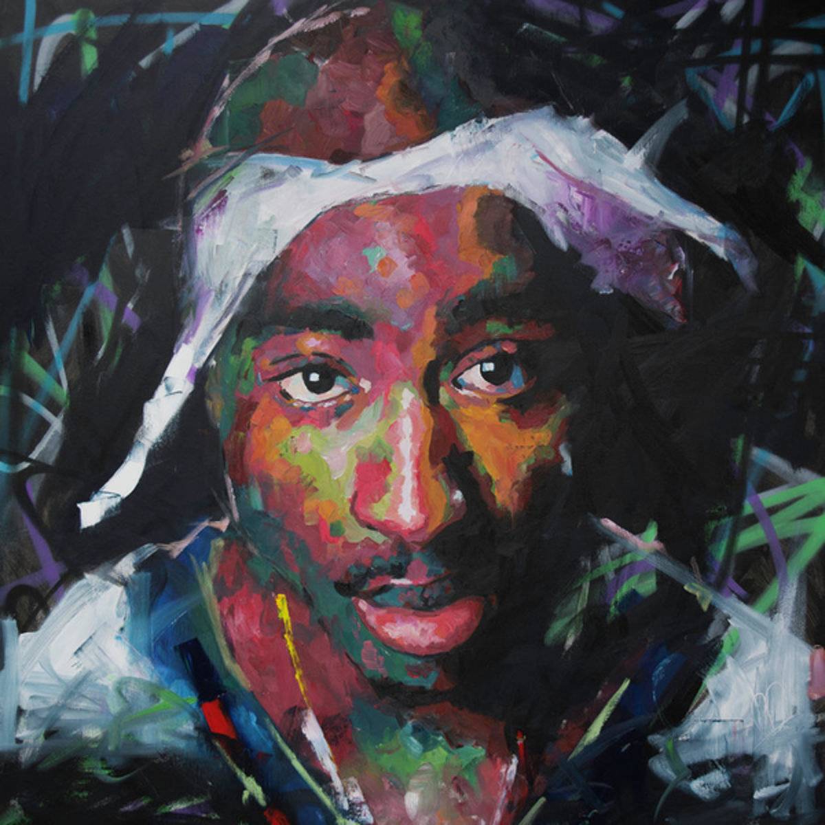 Tupac Shakur - Rapper - Poster | Canvas Wall Art Print