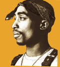 Tupac Shakur Stylised Pop Art - Rapper - Poster | Canvas Wall Art Print