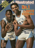 Unc Michael Jordan And Sam Perkins Sports Illustrated Cover - Poster | Canvas Wall Art Print