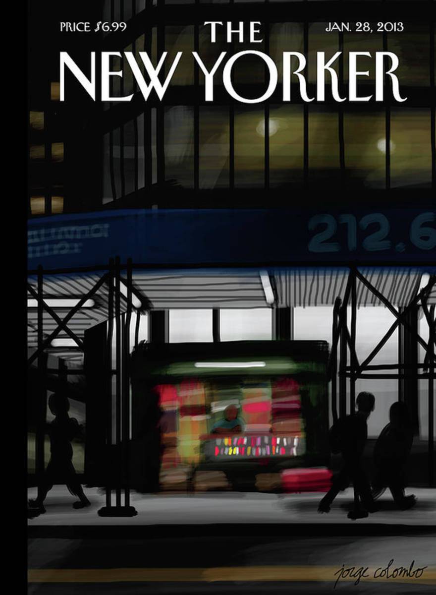 Newsstand - Poster | Canvas Wall Art Print