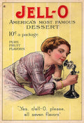 Usa Jell-O Magazine Advert - Poster | Canvas Wall Art Print