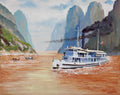Uss San Pablo On Yangtze River Patrol - Poster | Canvas Wall Art Print