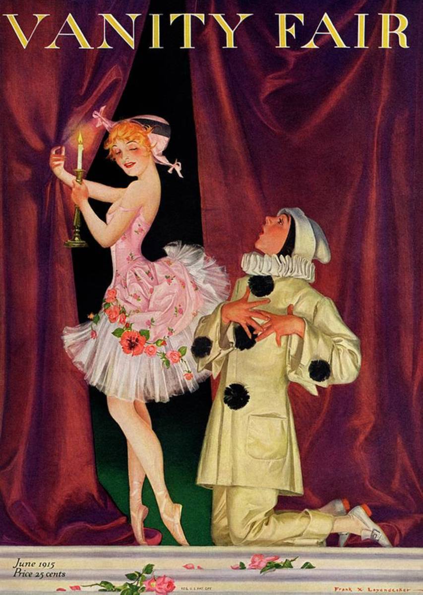 Vanity Fair Cover Featuring A Ballerina - Poster | Canvas Wall Art Print