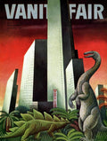 Vanity Fair Cover Featuring A City With A Jungle - Poster | Canvas Wall Art Print