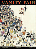 Vanity Fair Cover Featuring A Crowd - Poster | Canvas Wall Art Print