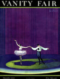 Vanity Fair Cover Featuring A Masked Male Dancer - Poster | Canvas Wall Art Print