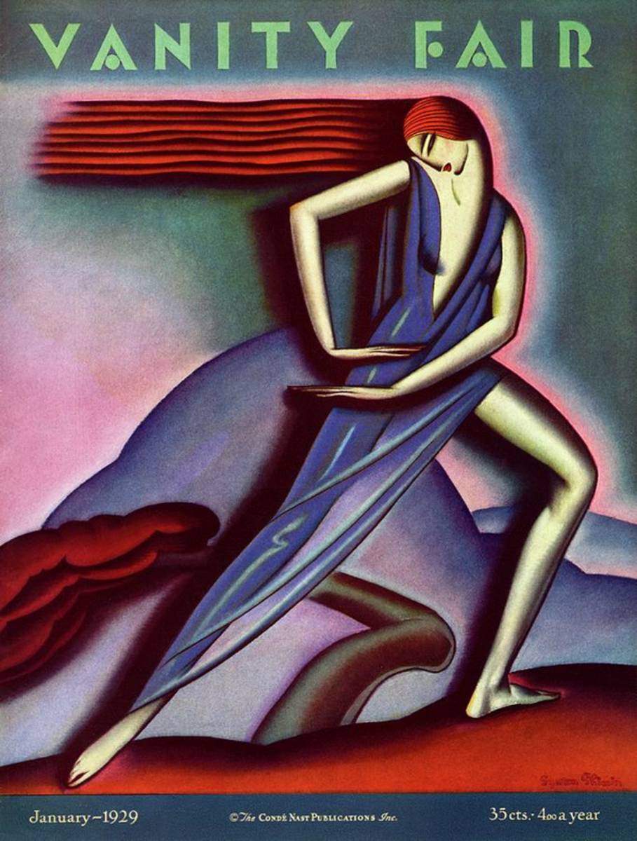 Vanity Fair Cover Featuring A Woman Dancing - Poster | Canvas Wall Art Print