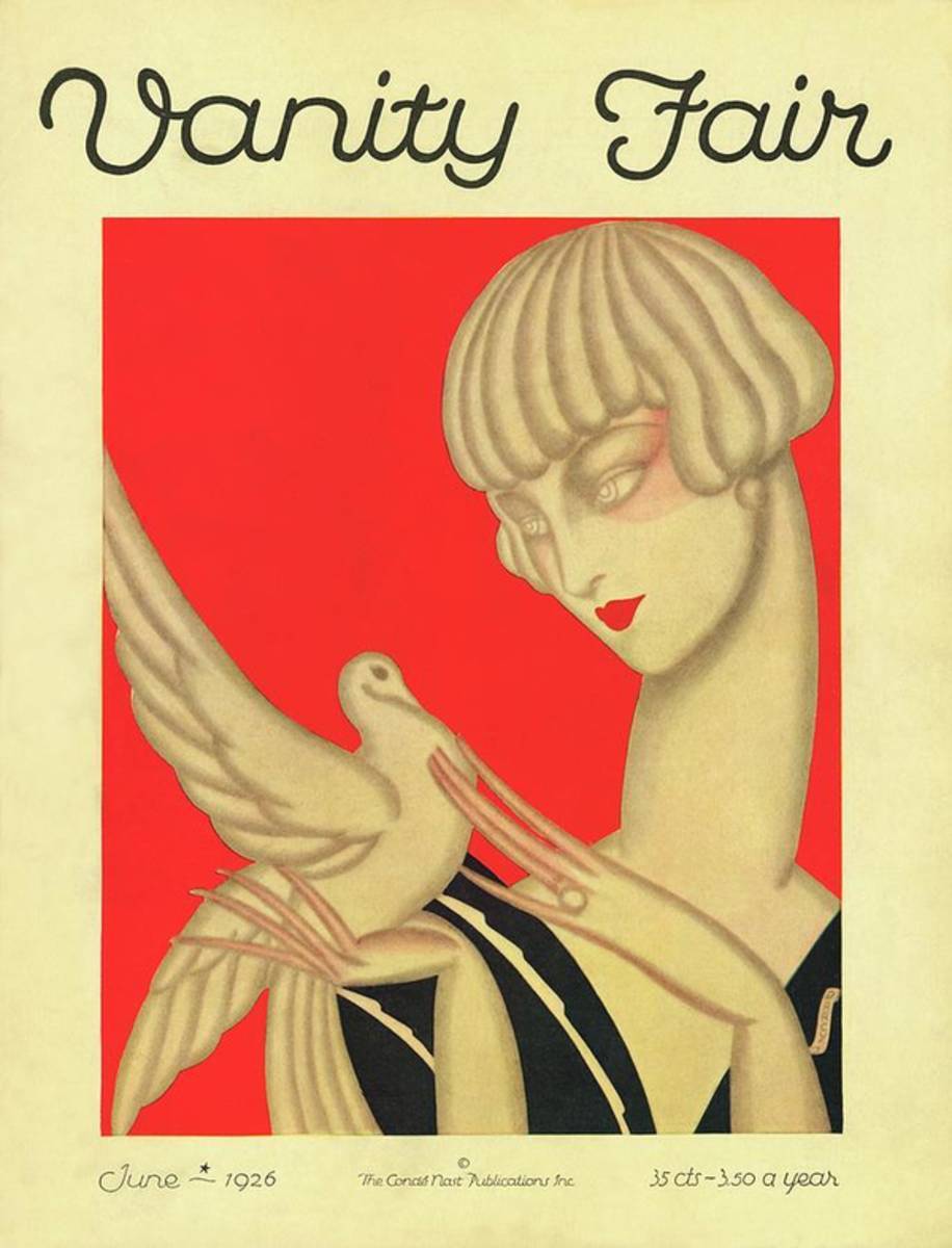 Vanity Fair Cover Featuring A Woman Holding - Poster | Canvas Wall Art Print