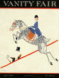 Vanity Fair Cover Featuring A Woman On A Horse - Poster | Canvas Wall Art Print