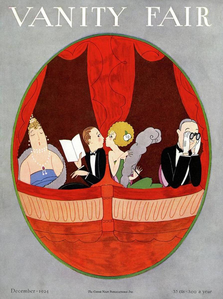 Vanity Fair Cover Featuring Two Couples - Poster | Canvas Wall Art Print