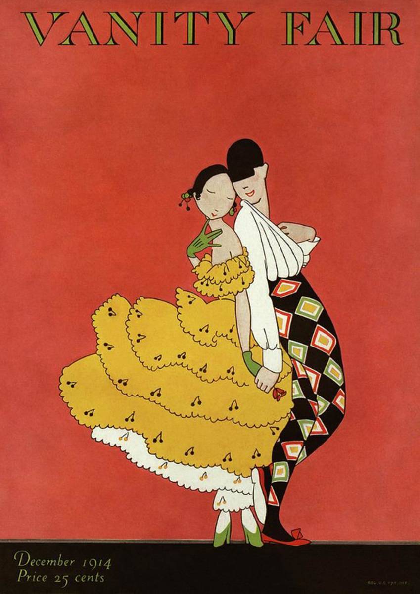 Vanity Fair Cover Featuring Two Dancers - Poster | Canvas Wall Art Print