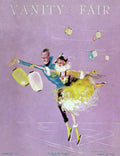 Vanity Fair Cover Featuring Two Ice Skaters - Poster | Canvas Wall Art Print