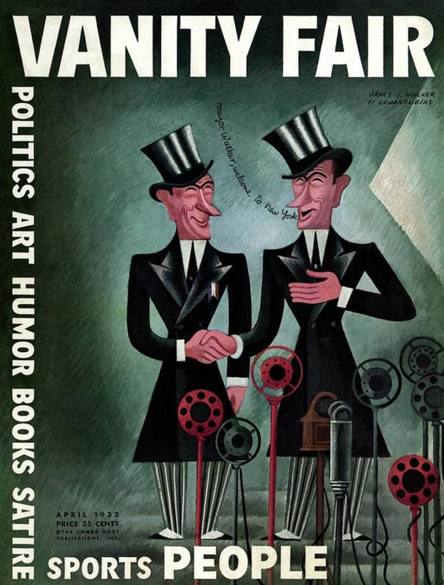 Vanity Fair Cover Featuring Two James Walkers - Poster | Canvas Wall Art Print