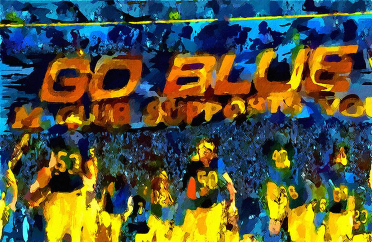 Very Wild Go Blue - Poster | Canvas Wall Art Print